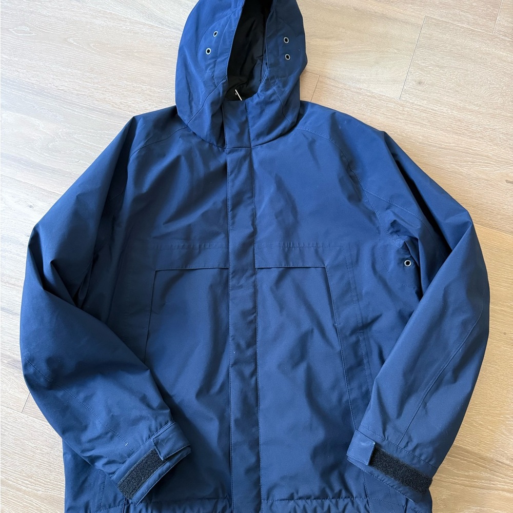 Men's Prada Navy Hooded Jacket